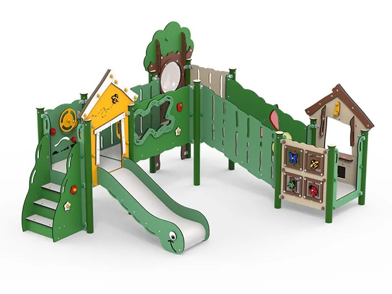 Miniplay Filippa Front view of the U3 play area Miniplay Filippa Front view of the U3 play area